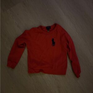 Polo by Ralph Lauren Bright Red Crewneck